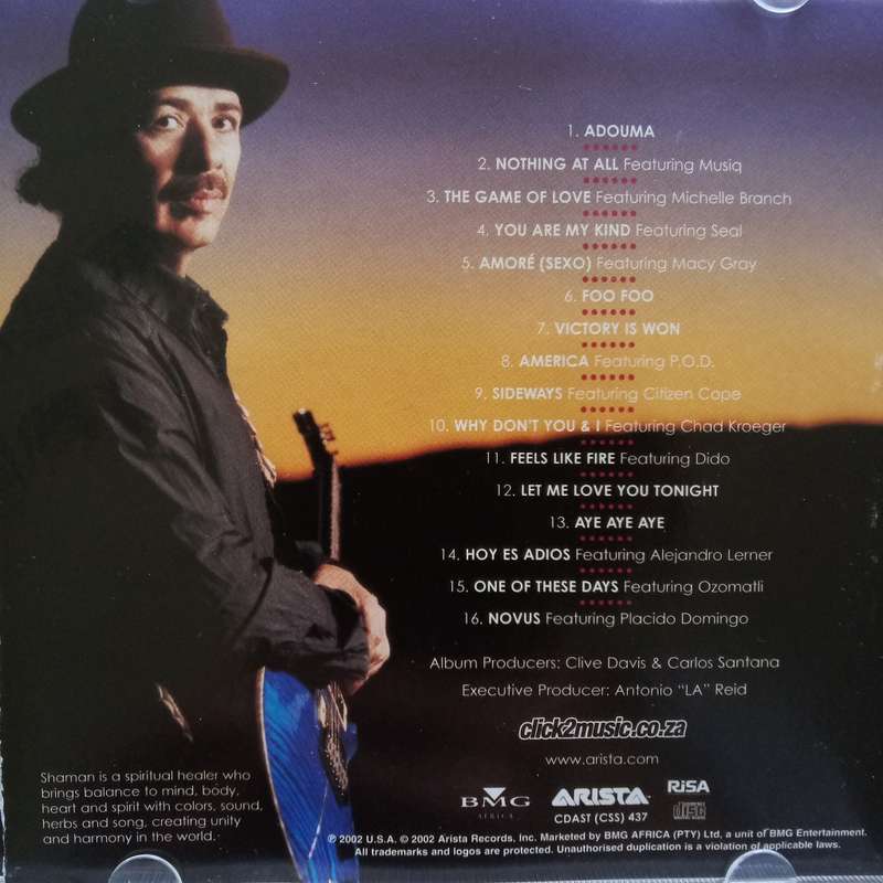 Santana (CD) Shaman