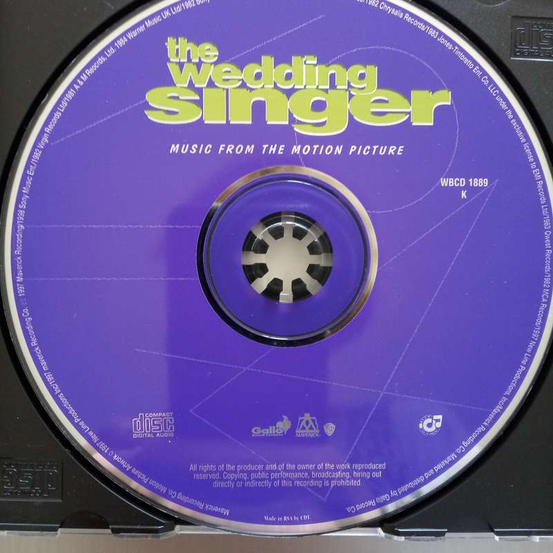 The Wedding Singer (CD) Music From The Motion Picture