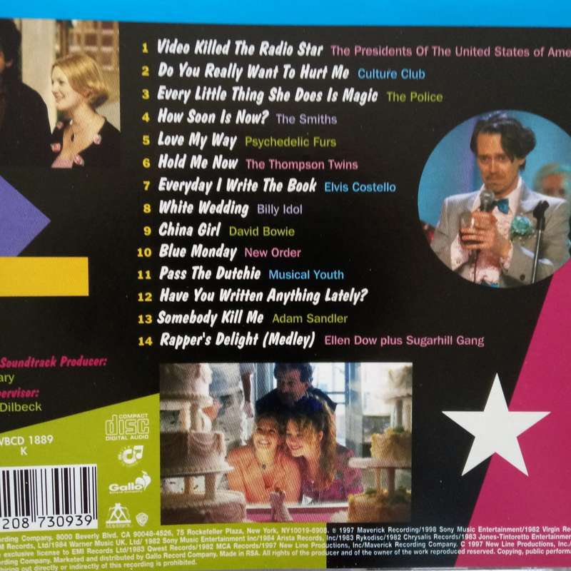 The Wedding Singer (CD) Music From The Motion Picture