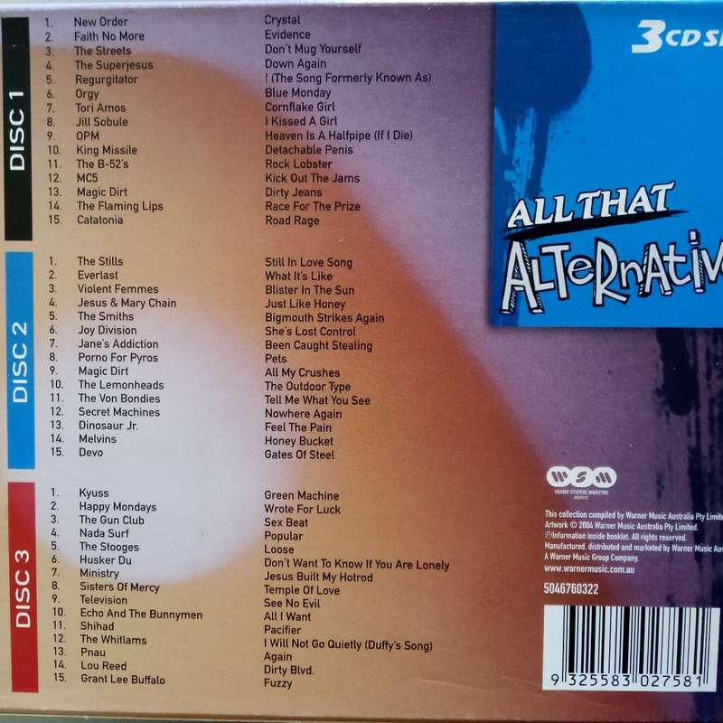 All That Alternative (CD) Compilation Box Set Of 3
