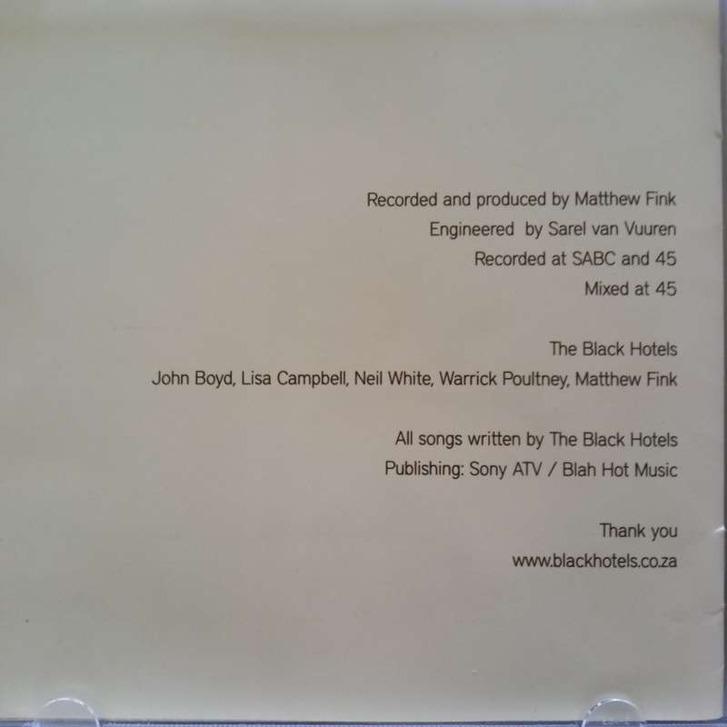 The Black Hotels (CD) Films For The Next Century