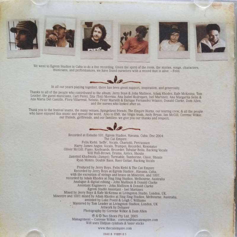 The Cat Empire (CD) Two Shoes