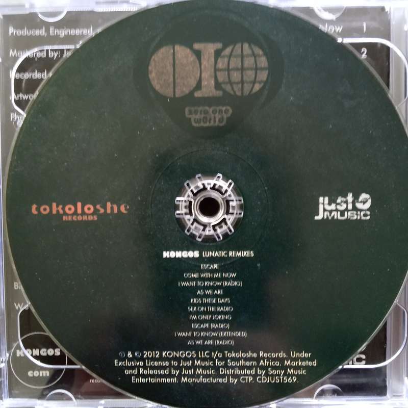 Kongos (CD) Lunatic