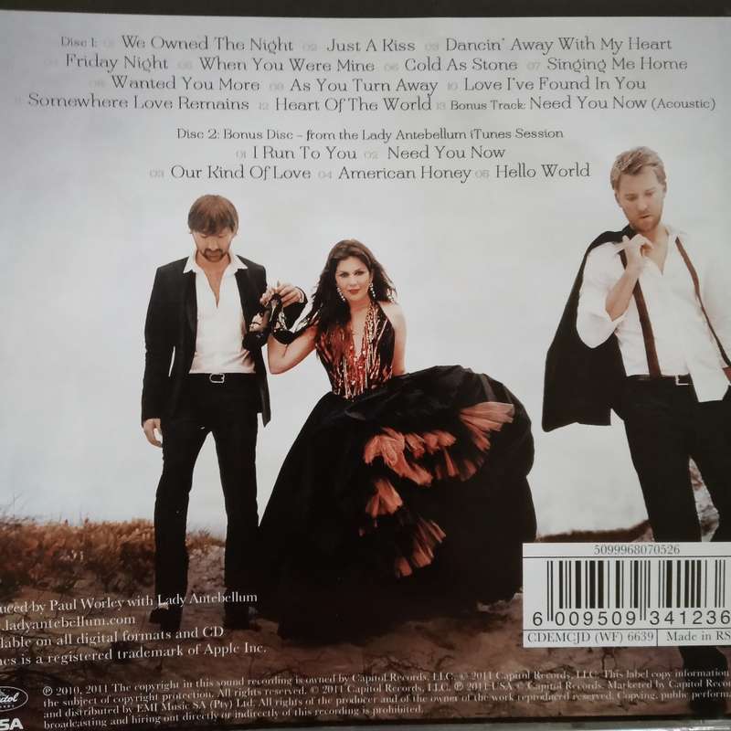 Lady Antebellum (CD) Own The Night - Deluxe Edition