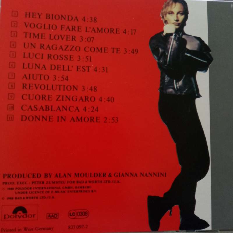 Gianna Nannini (CD) Malafemmina