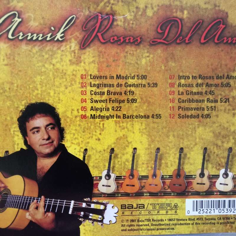 Armik (CD) Rosas Del Amor