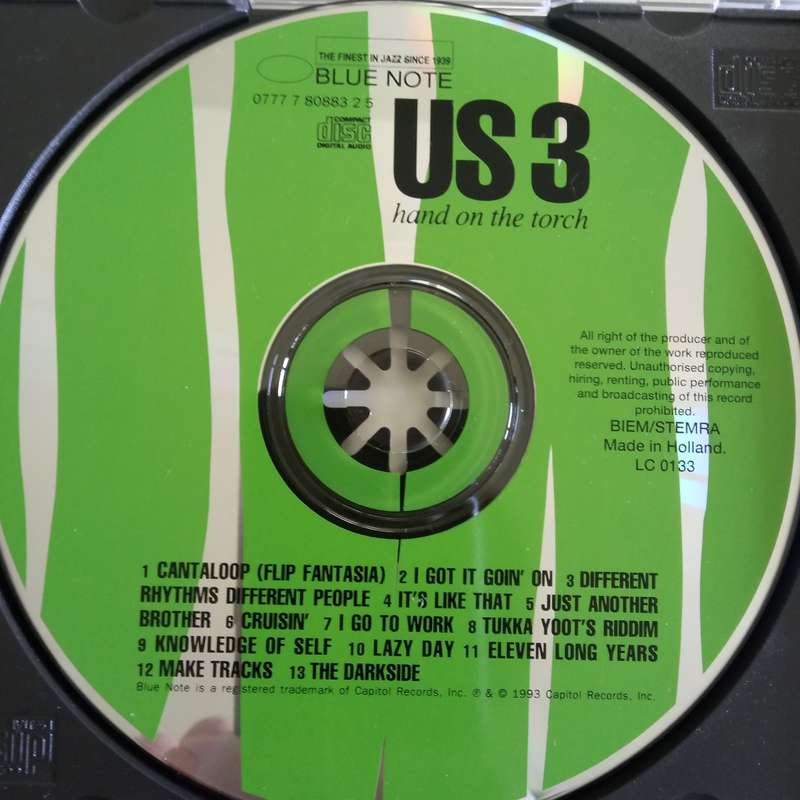 Blue Note - Us 3 (CD) Hand On The Torch