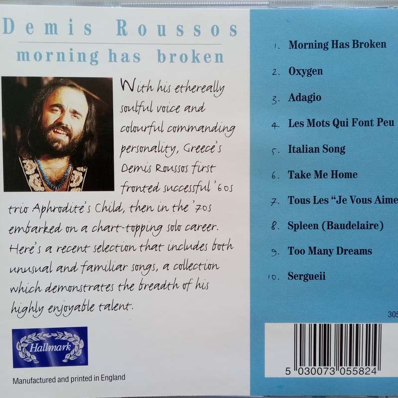 Demis Roussos (CD) Morning Has Broken