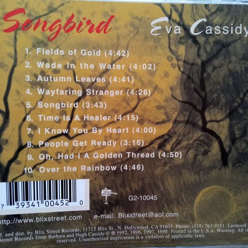Eva Cassidy (CD) Songbird