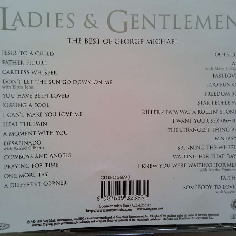 George Michael (CD) Ladies & Gentlemen - The Best Of
