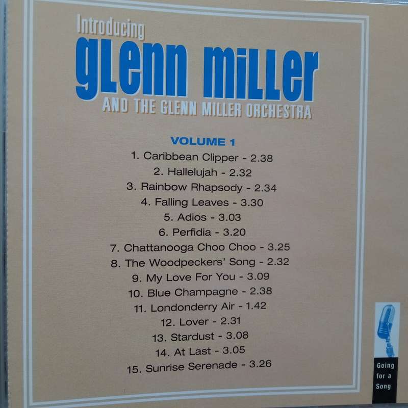Glenn Miller (CD) And The Glenn Miller Orchestra Vol. 1