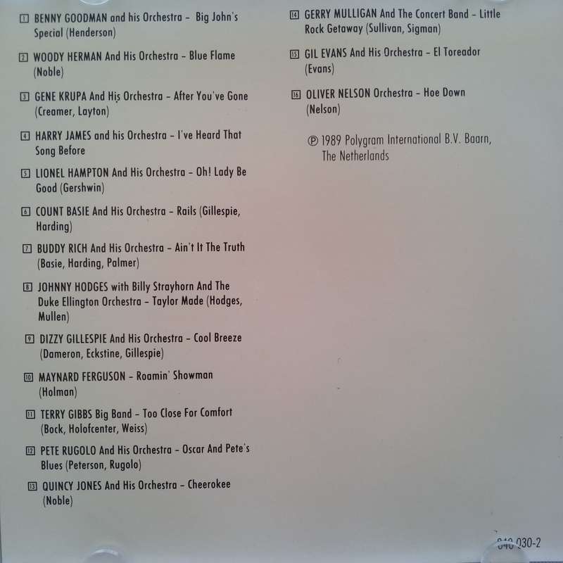 Jazz-Club (CD) Big Band Compilation
