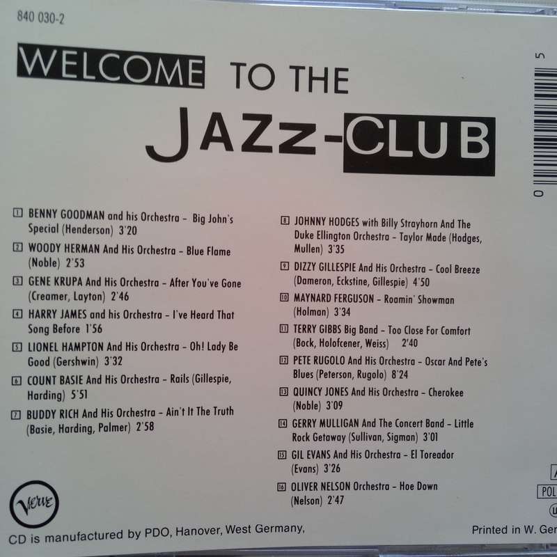 Jazz-Club (CD) Big Band Compilation