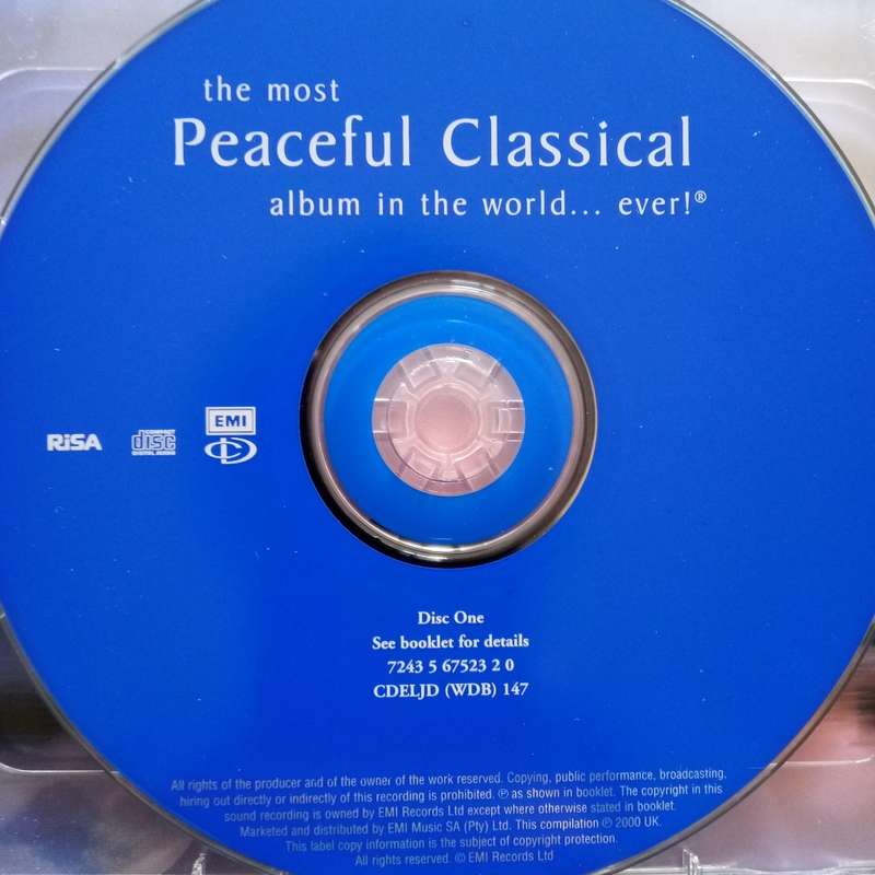 The Most Peaceful Classical Album (CD) In The World ... Ever!