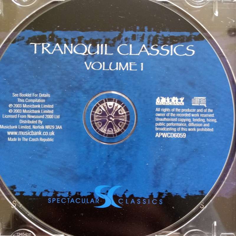 Tranquil Classics (CD) Volume 1
