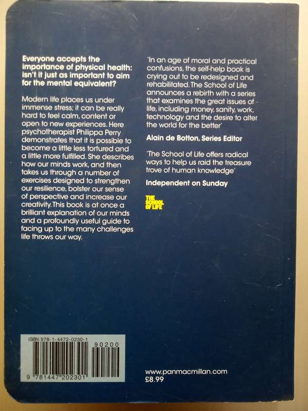 How To Stay Sane (Soft Cover) The School Of Life