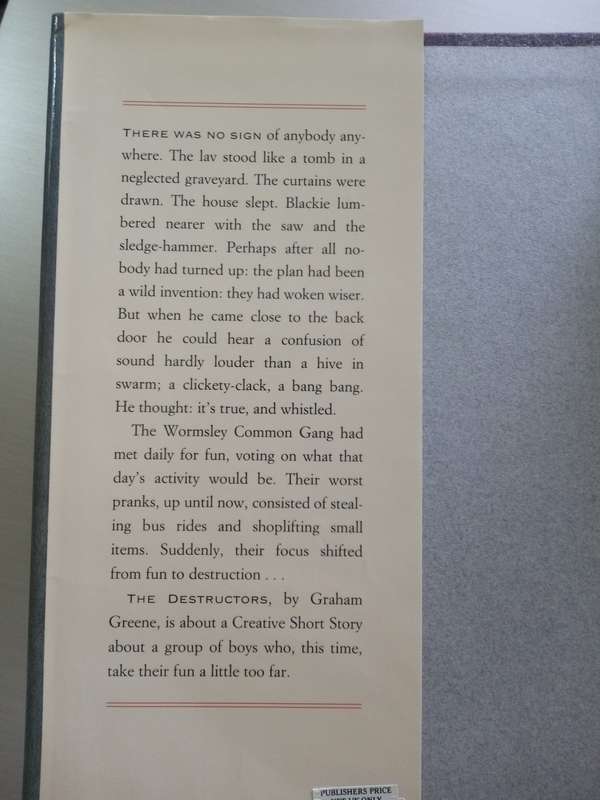 The Destructors (Hardcover) Graham Greene