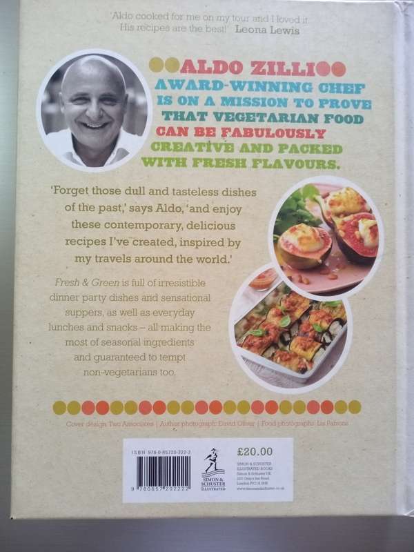Fresh & Green - Vegetarian (Hardcover) Aldo Zilli