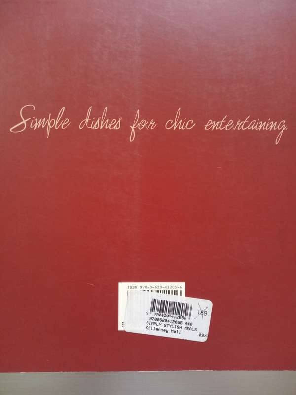 Simple Stylish Meals (Soft Cover) Sharon Glass