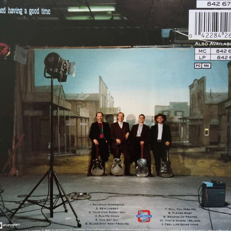 The Notting Hillbillies (CD) Missing - Presumed Having A Good Time