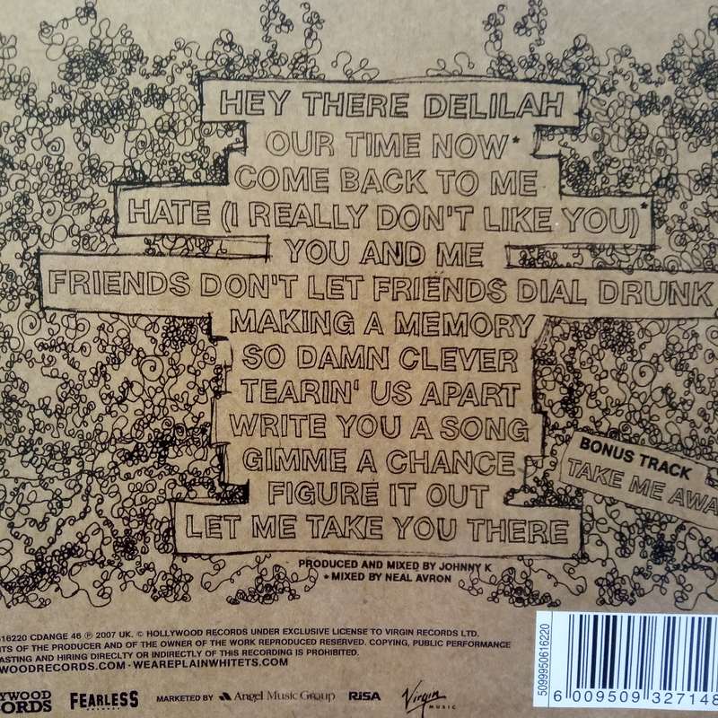 Plain White Ts (CD) Every Second Counts