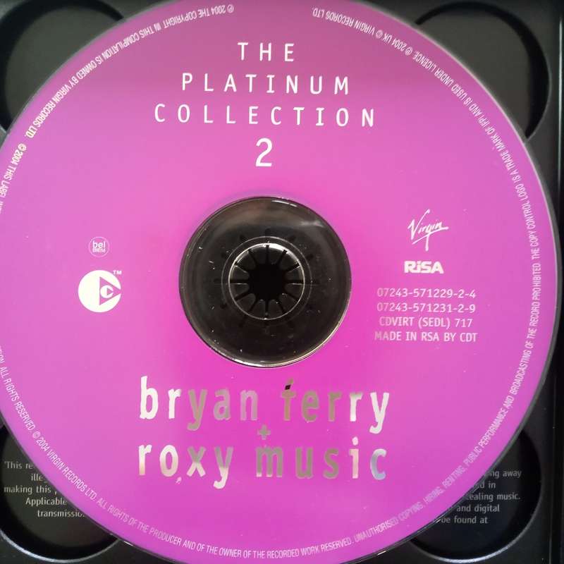 Bryan Ferry + Roxy Music (CD) Set Of 3