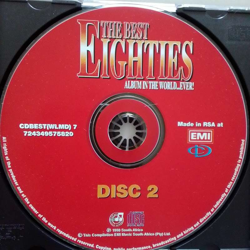 The Best Eighties Album (CD) In The World ... Ever!