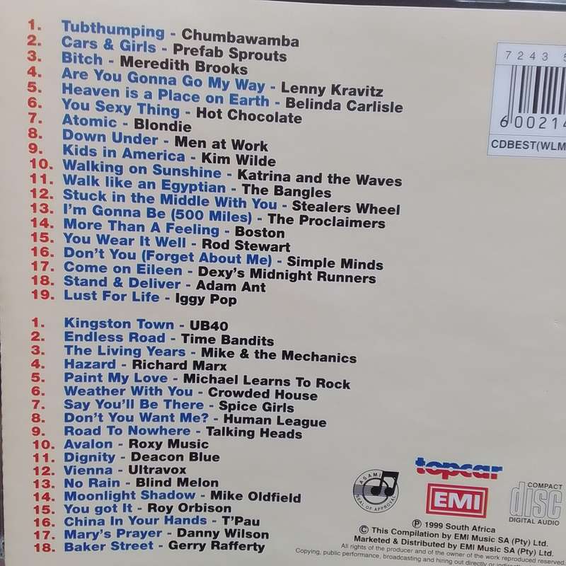 The Best Driving Album (CD) In The World ... Ever!