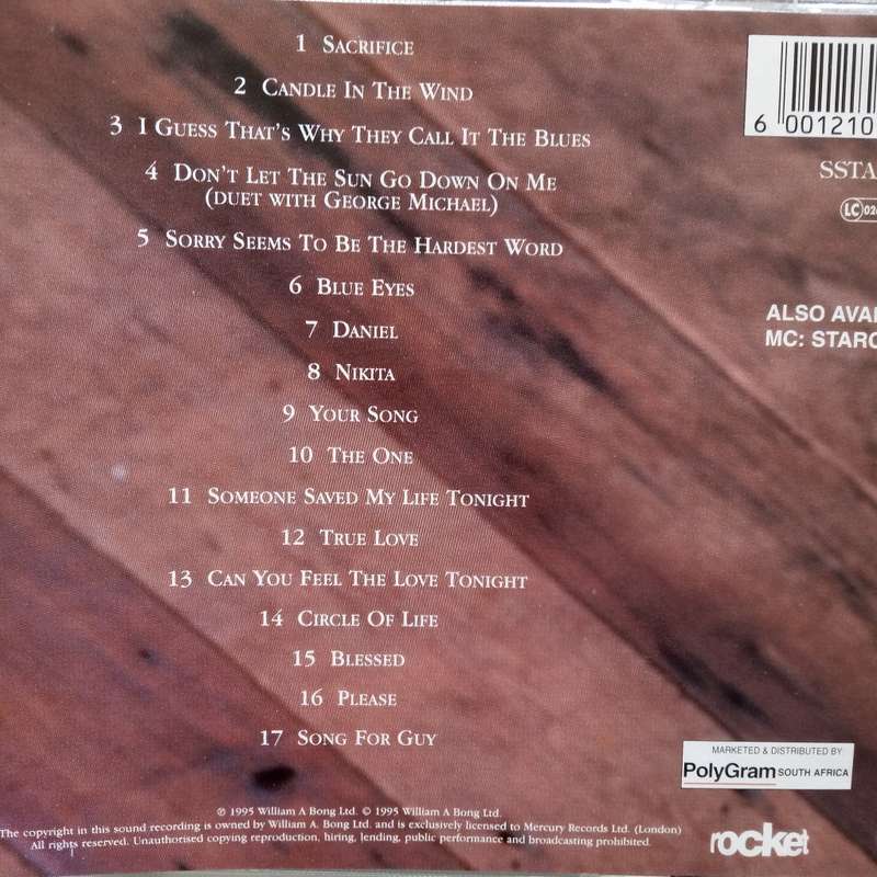 Elton John (CD) Love Songs