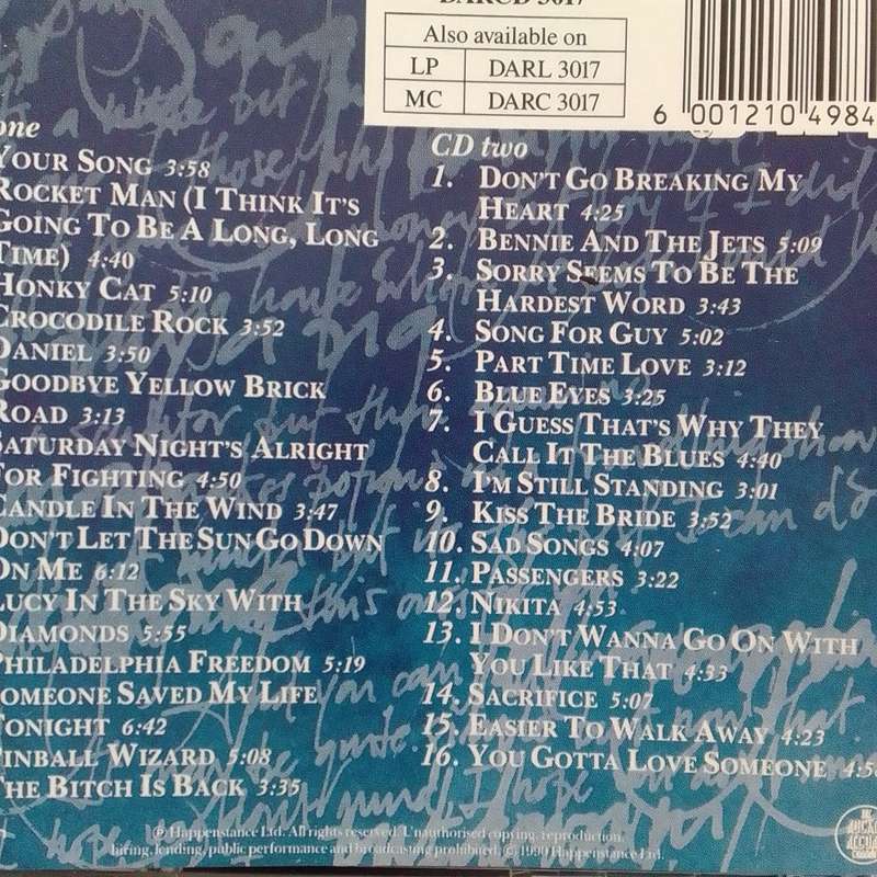 Elton John (CD) The Very Best Of