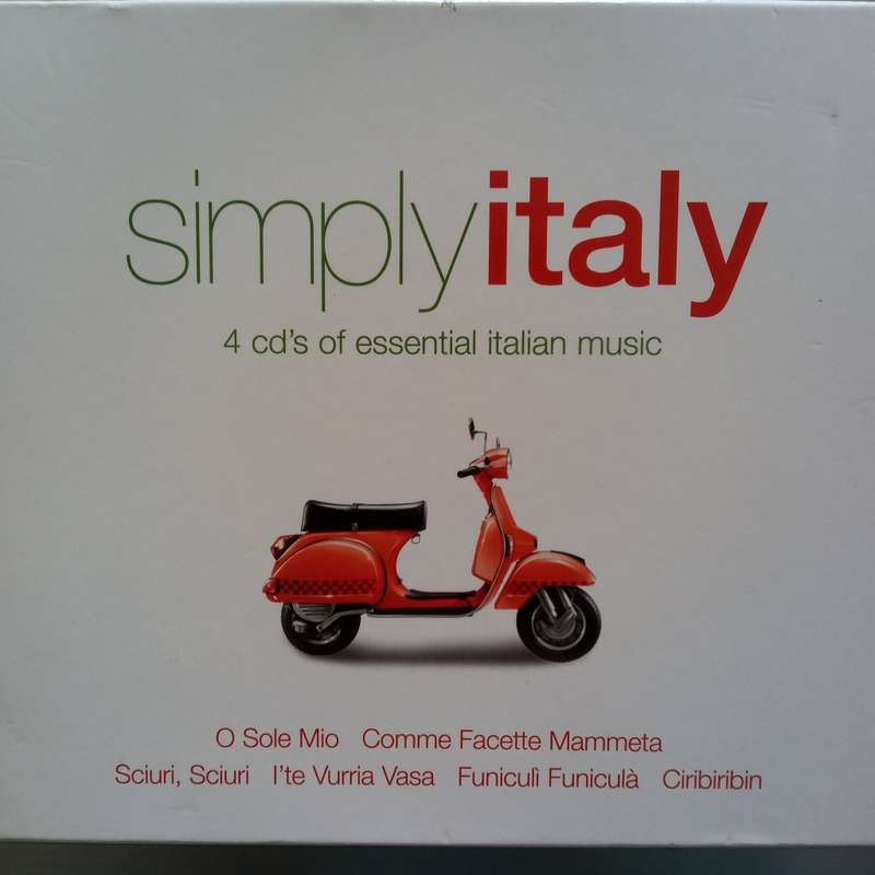 Simply ITALY (CD) Box Set of 4