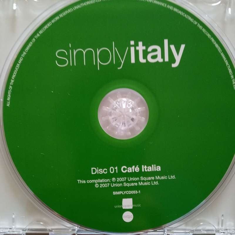 Simply ITALY (CD) Box Set of 4