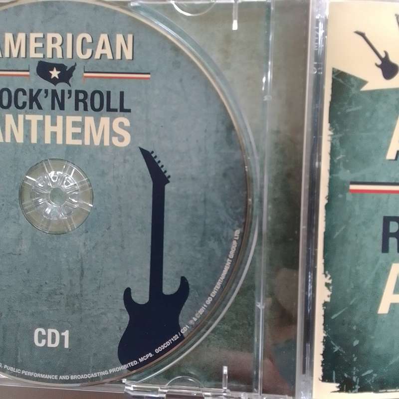 American Rock `n` Roll Anthems (CD) Triple Compilation