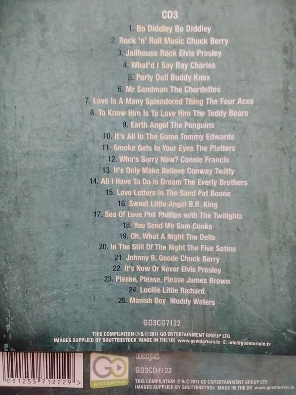 American Rock `n` Roll Anthems (CD) Triple Compilation