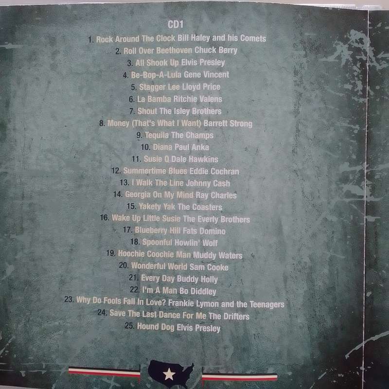 American Rock `n` Roll Anthems (CD) Triple Compilation