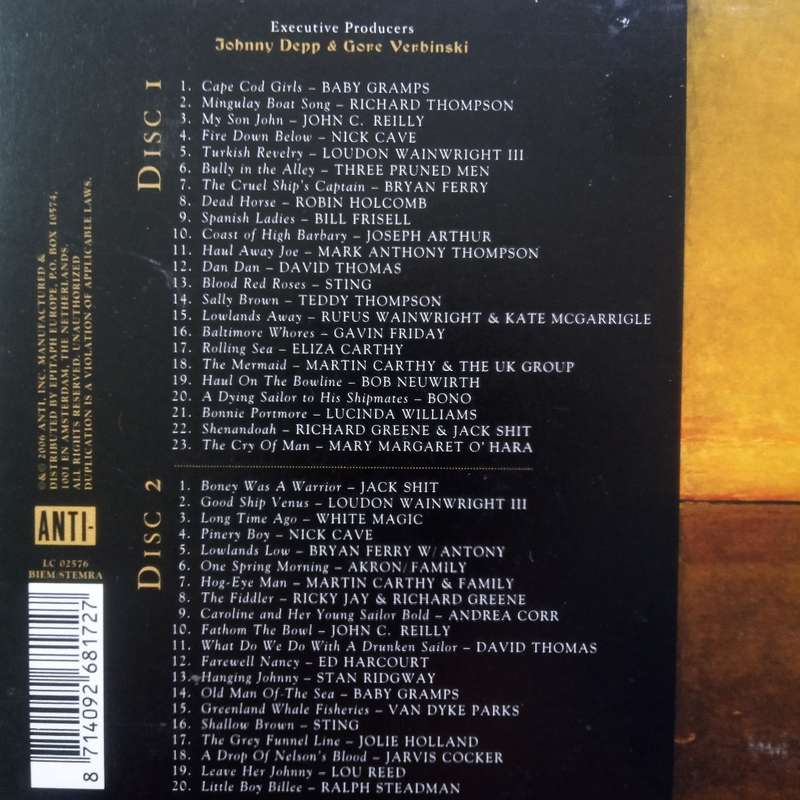 Rogue`s Gallery (CD) Pirate Ballads, Sea Songs & Chanteys