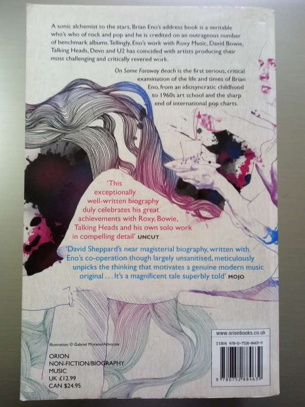Brian Eno (Paperback) On Some Faraway Beach - The Life And Times Of Brian Eno