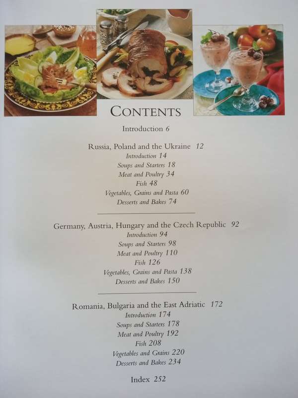 Food Of Eastern Europe (Hardcover) Traditional Recipes