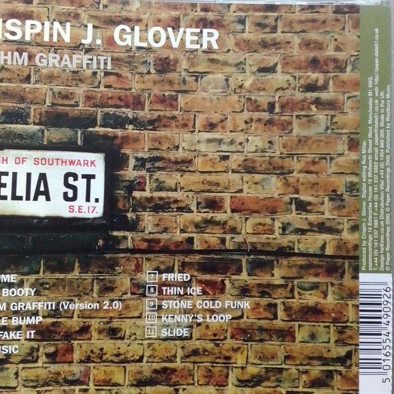 Crispin J. Glover (CD) Rhythm Graffiti