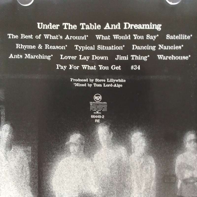 Dave Matthews Band (CD) Under The Table And Dreaming