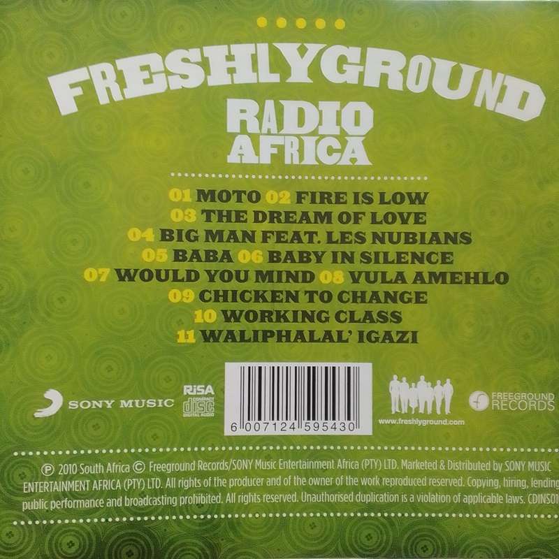 Freshly Ground (CD) Radio Africa