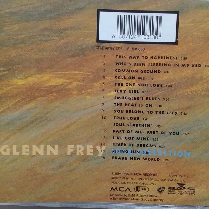 Glenn Frey (CD) Solo Collection