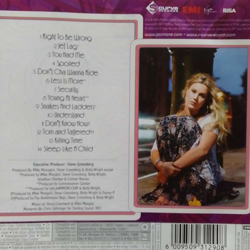 Joss Stone (CD) Mind, Body & Soul