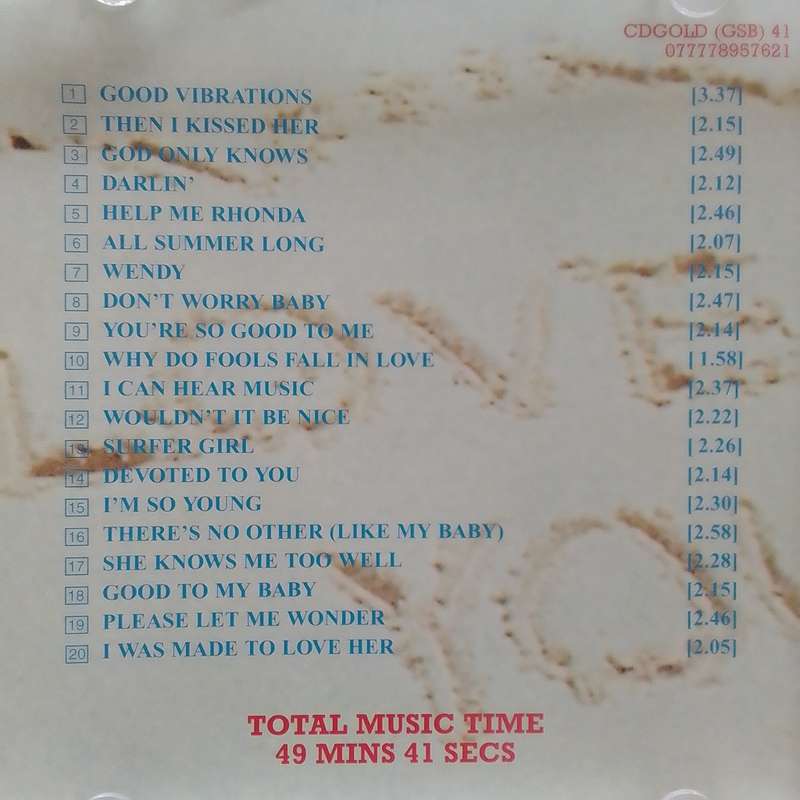 The Beach Boys (CD) I Love You