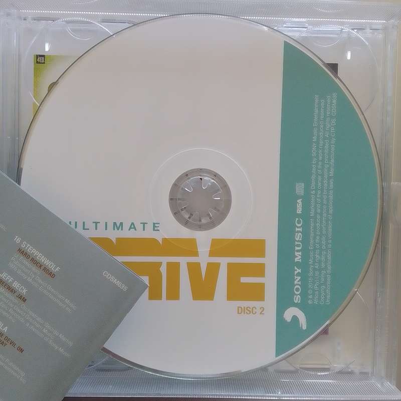 Ultimate DRIVE (CD) 4 CDs of Great Driving Music
