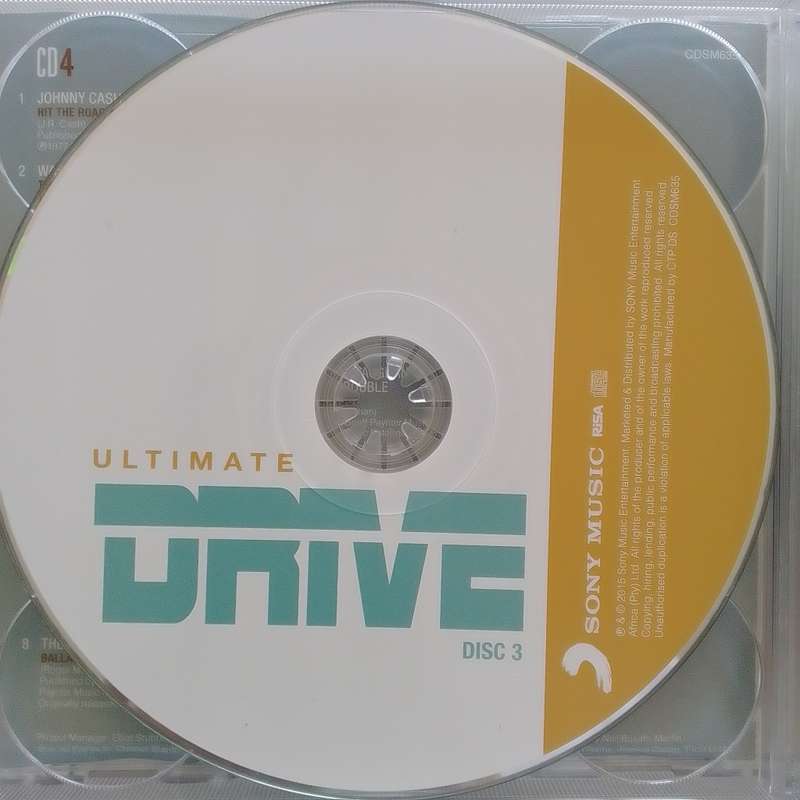 Ultimate DRIVE (CD) 4 CDs of Great Driving Music