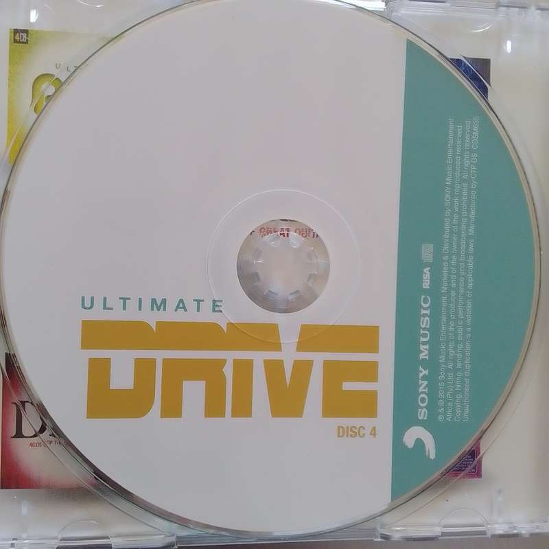 Ultimate DRIVE (CD) 4 CDs of Great Driving Music