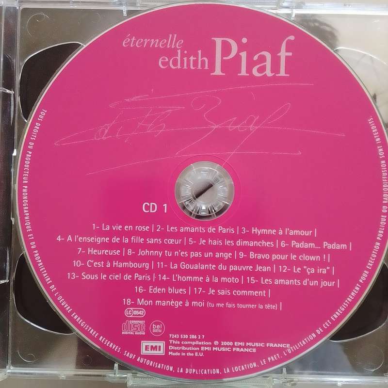 Edith Piaf (CD) Eternelle