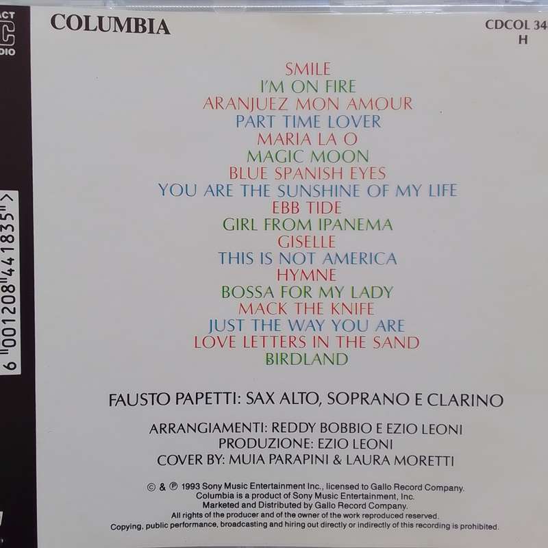 Fausto Papetti (CD) Magic Sax