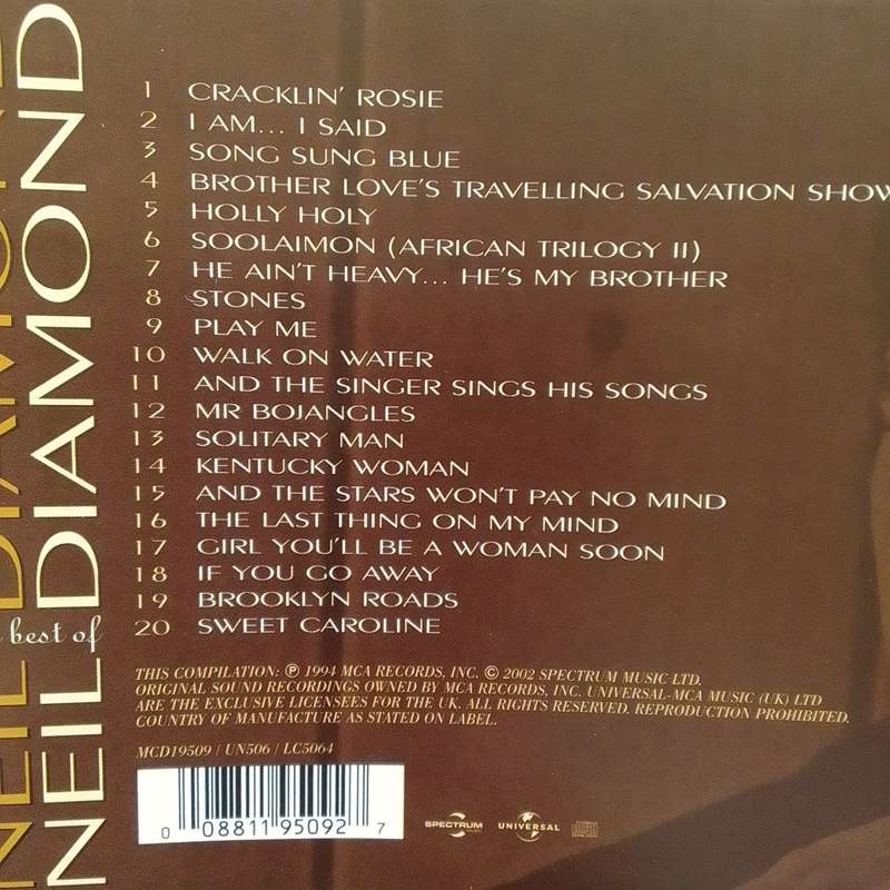 Neil Diamond (CD) The Best Of